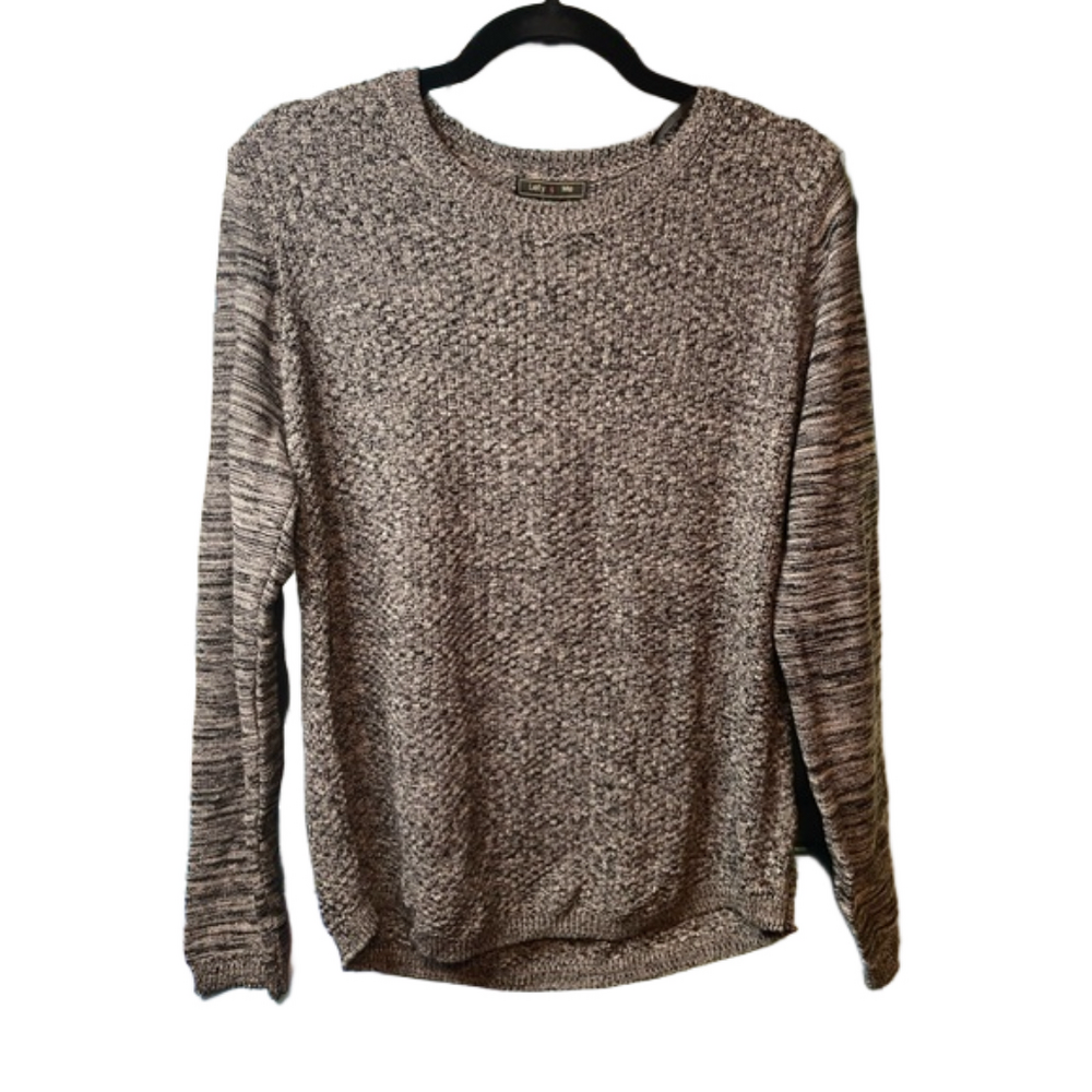 Lety and Me Black and White Sweater - Size L (NWT) - Picture 1 of 4
